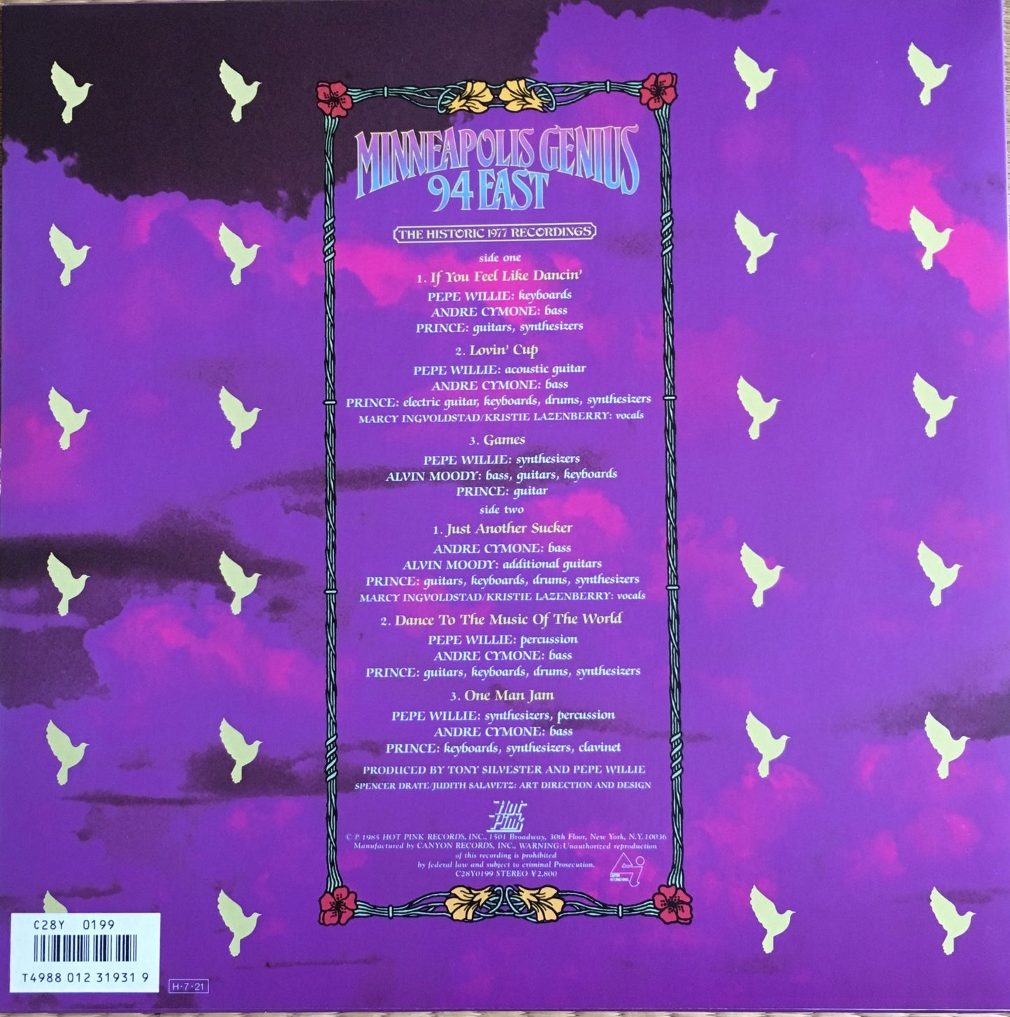 94 East – Minneapolis Genius - monads records