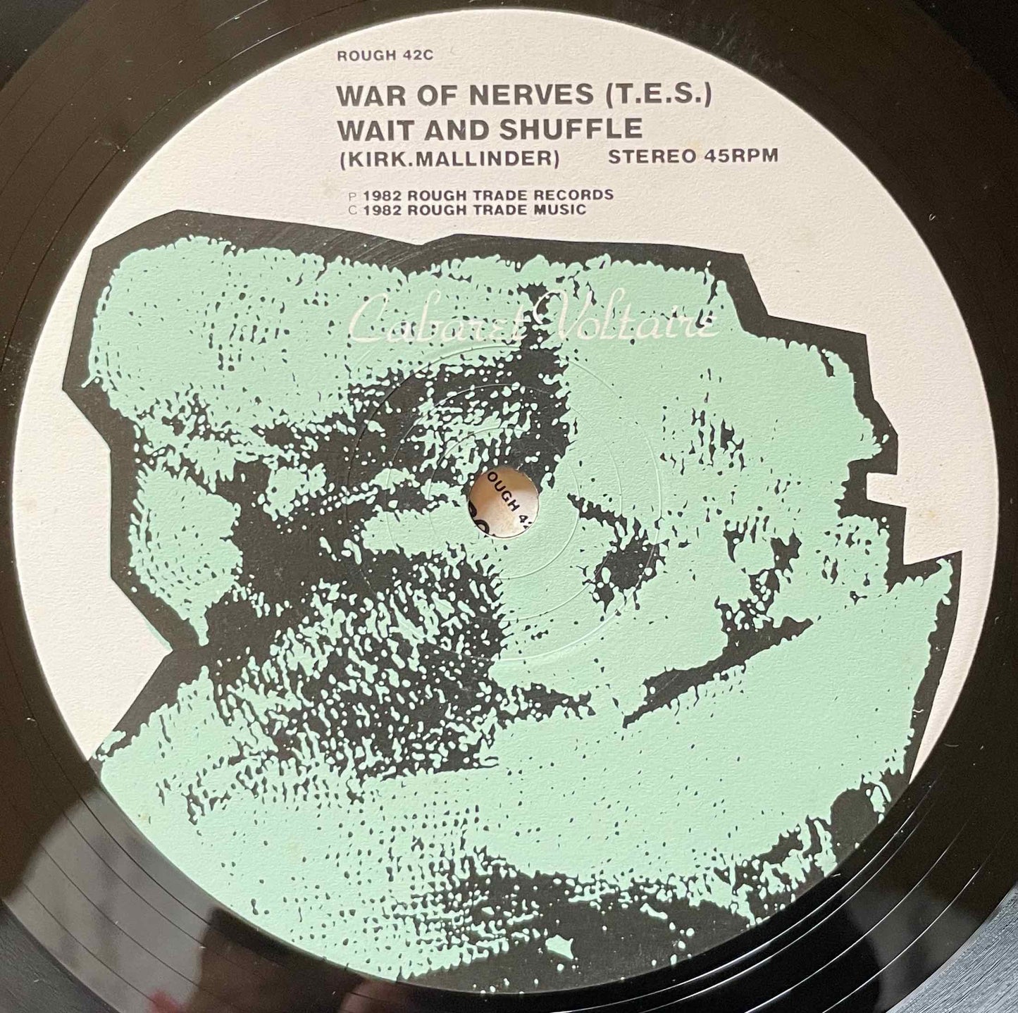 Cabaret Voltaire – 2X45 12 inch Label image c