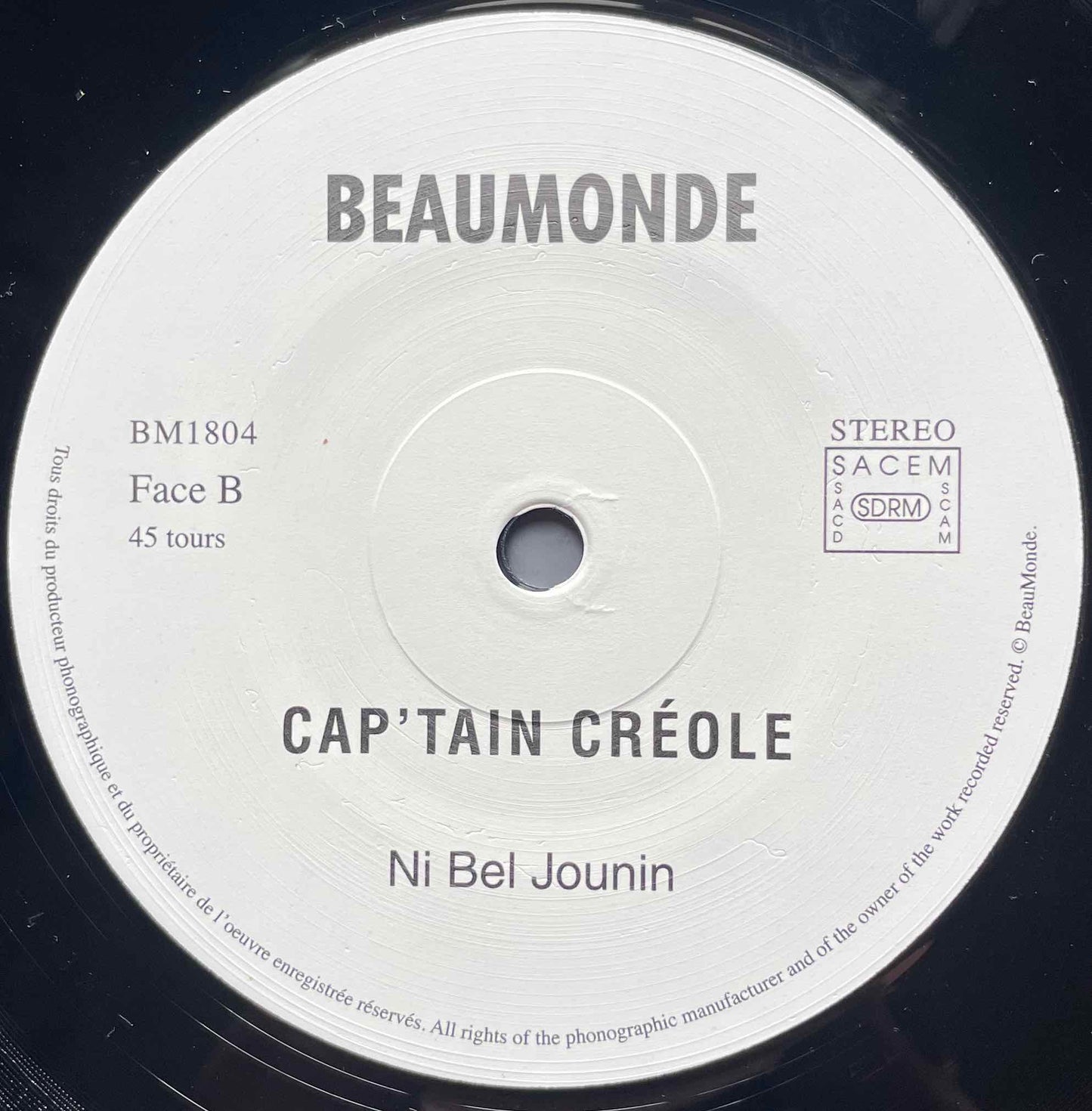 Cap'tain Creole - Ni Bel Jounin