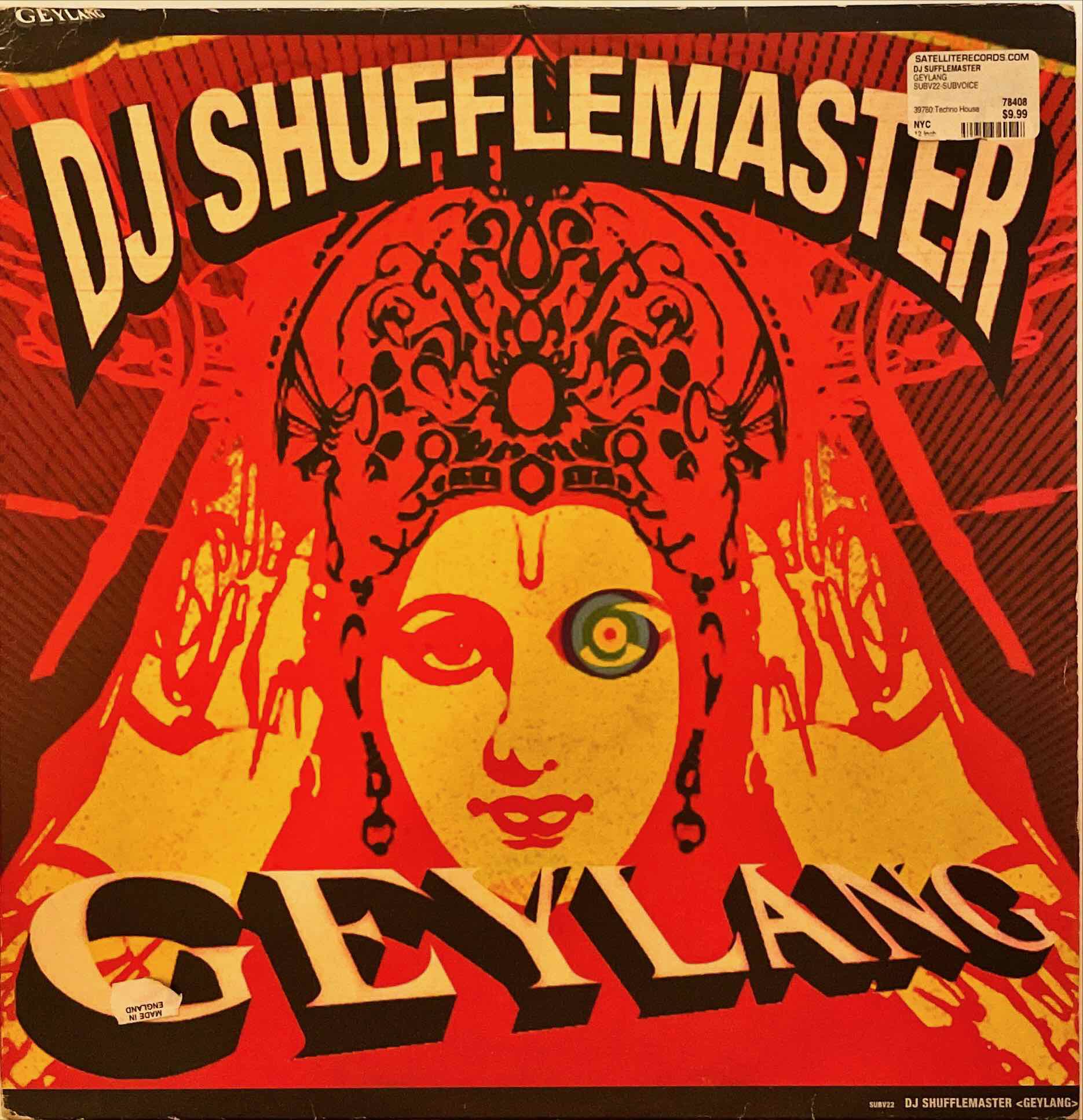 DJ Shufflemaster – Geylang 12" single sleeve image front