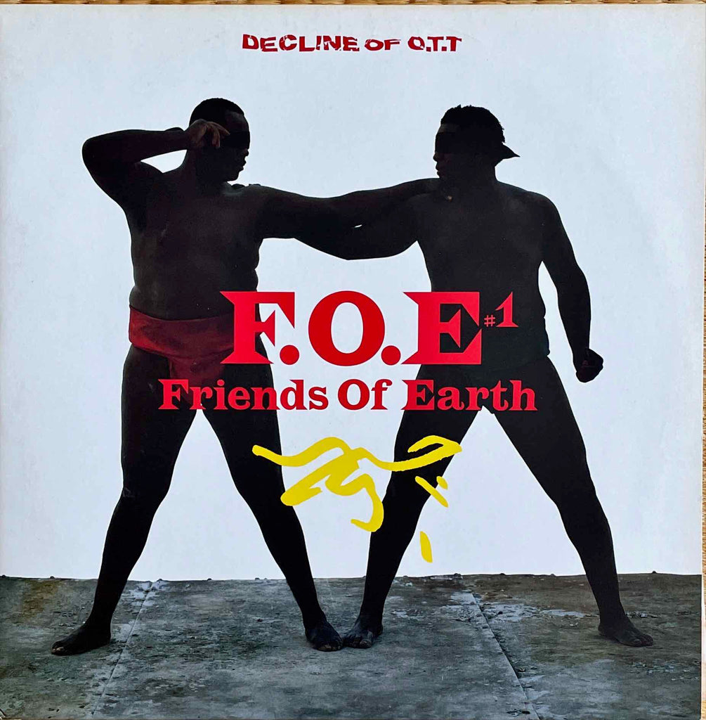 F.O.E – Decline Of O.T.T　12 inch single sleeve image front