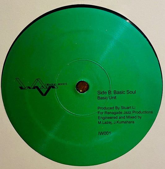 John Kumahara Feat. Martino / Basic Unit – Paradise In The Sahara / Basic Soul 12" single label image back