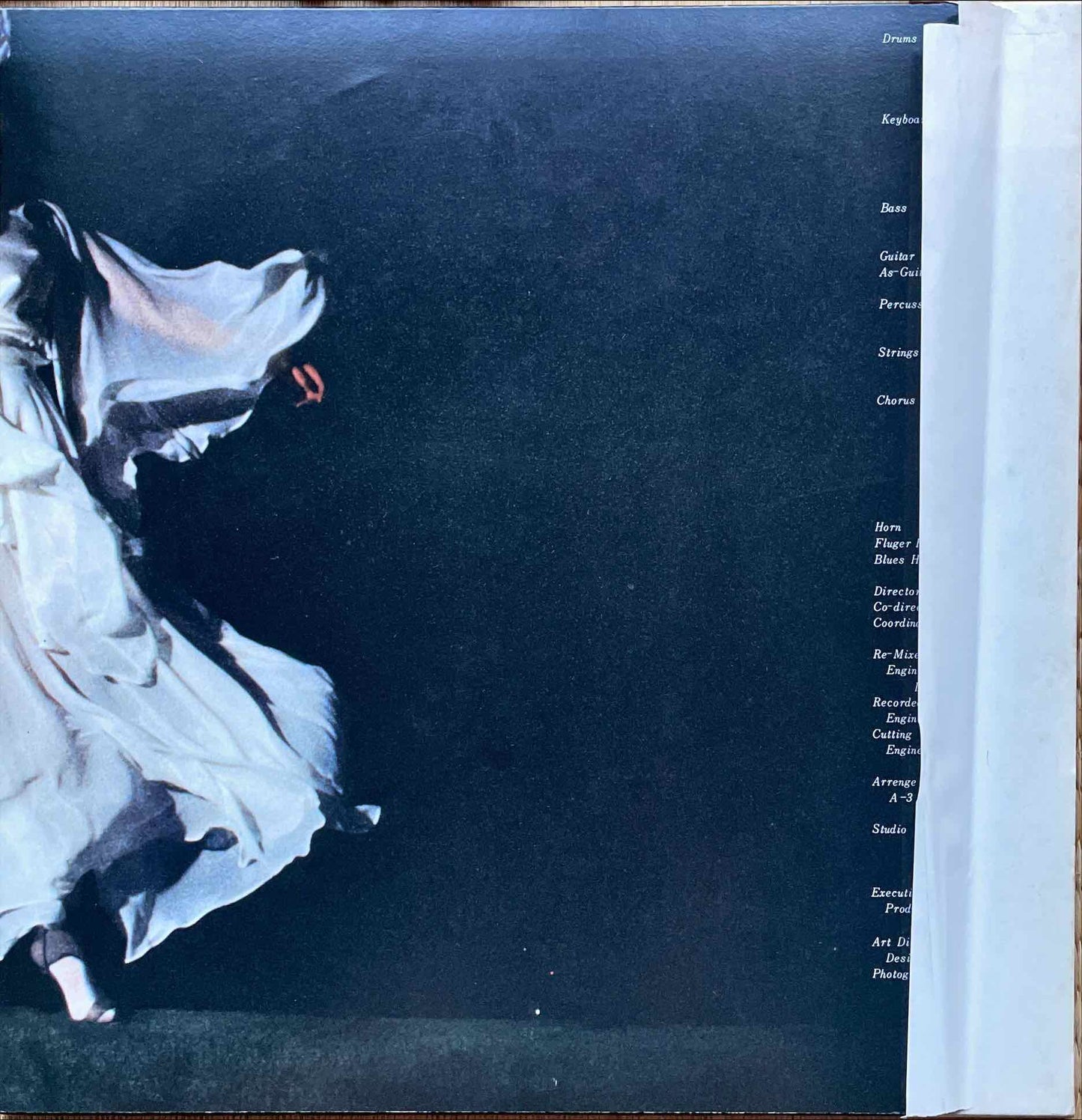 Mai Yamane = 山根麻衣 – Tasogare = たそがれ LP Sleeve image back