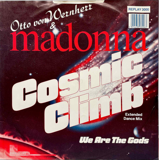 Otto Von Wernherr & Madonna – Cosmic Climb 12" inch single sleeve back