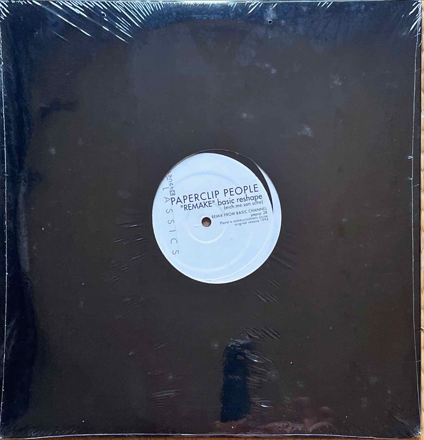 Paperclip People – Throw / Remake (Basic Reshape) 12 inch single sleeve image front