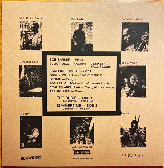 Tee Holman Sextet - Let's Make Ends Meet 7” single sleeve image back