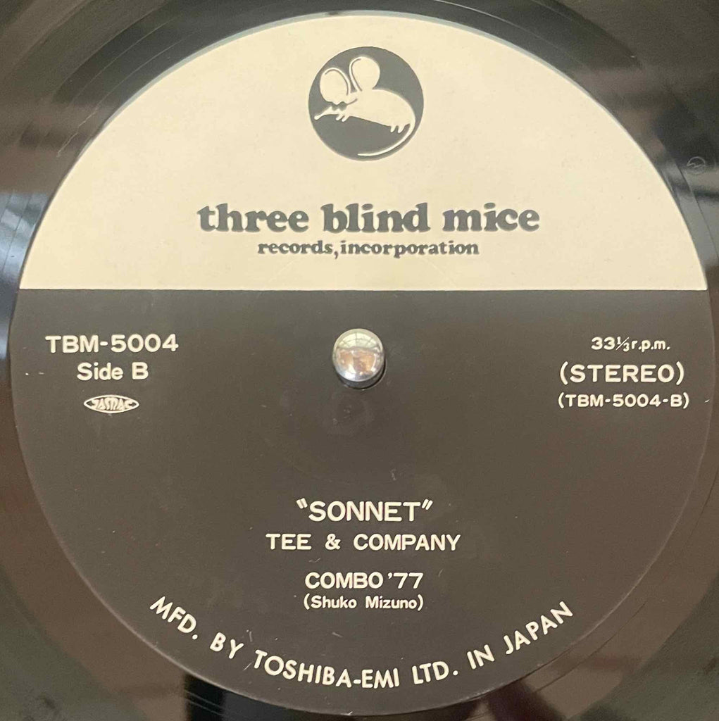Tee & Company – Sonnet LP Label image back