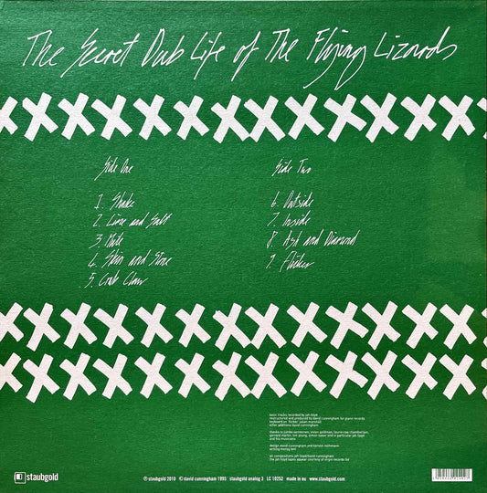 The Flying Lizards - The Secret Dub Life Of The Flying Lizards LP sleeve image back