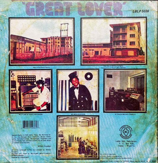 William Onyeabor - Great Lover