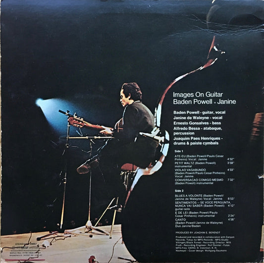 Baden Powell & Janine – Images On Guitar - monads records