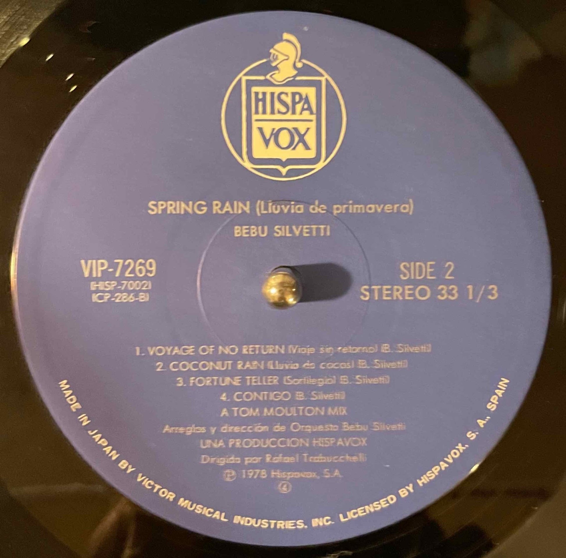 Bebu Silvetti – Lluvia De Primavera - monads records
