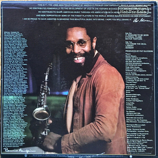 Bennie Maupin – Slow Traffic To The Right - monads records
