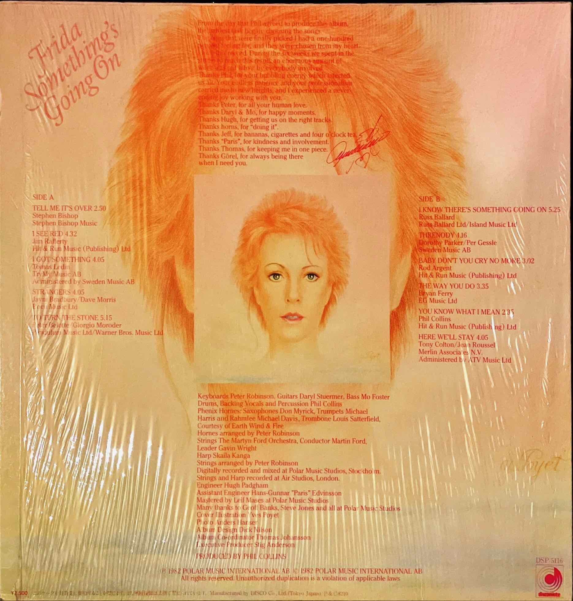 Frida – Something's Going On LP sleeve image back