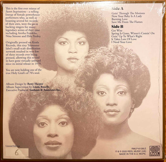 The Sweet Inspirations LP sleeve image back