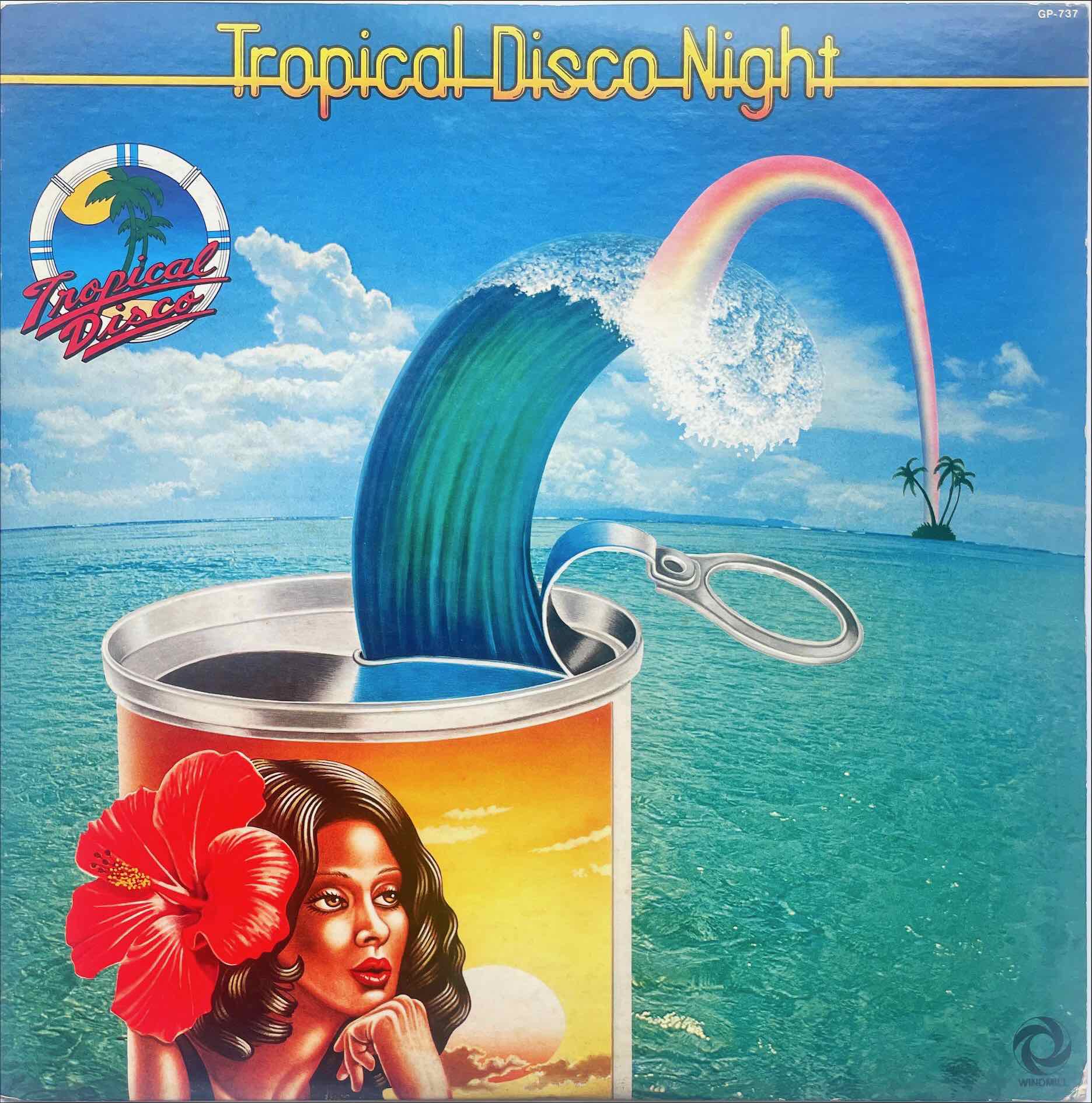 Various – Tropical Disco Night LP sleeve image front