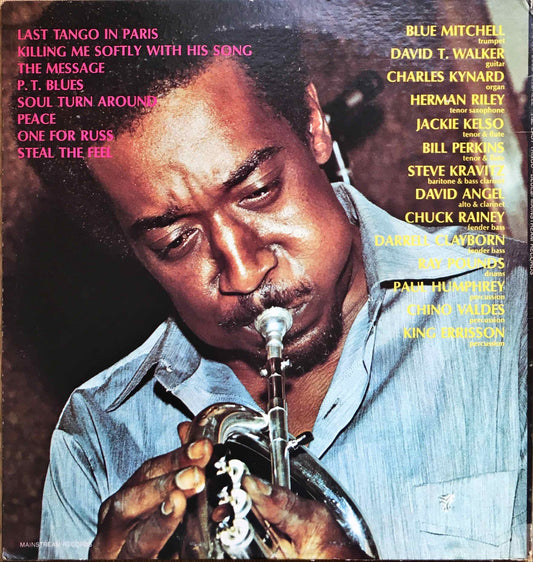 Blue Mitchell – The Last Tango=Blues LP sleeve image back