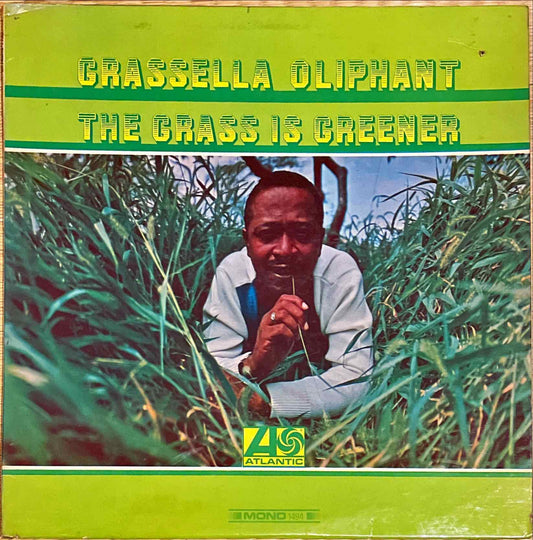 Grassella Oliphant – The Grass Is Greener LP sleeve image front