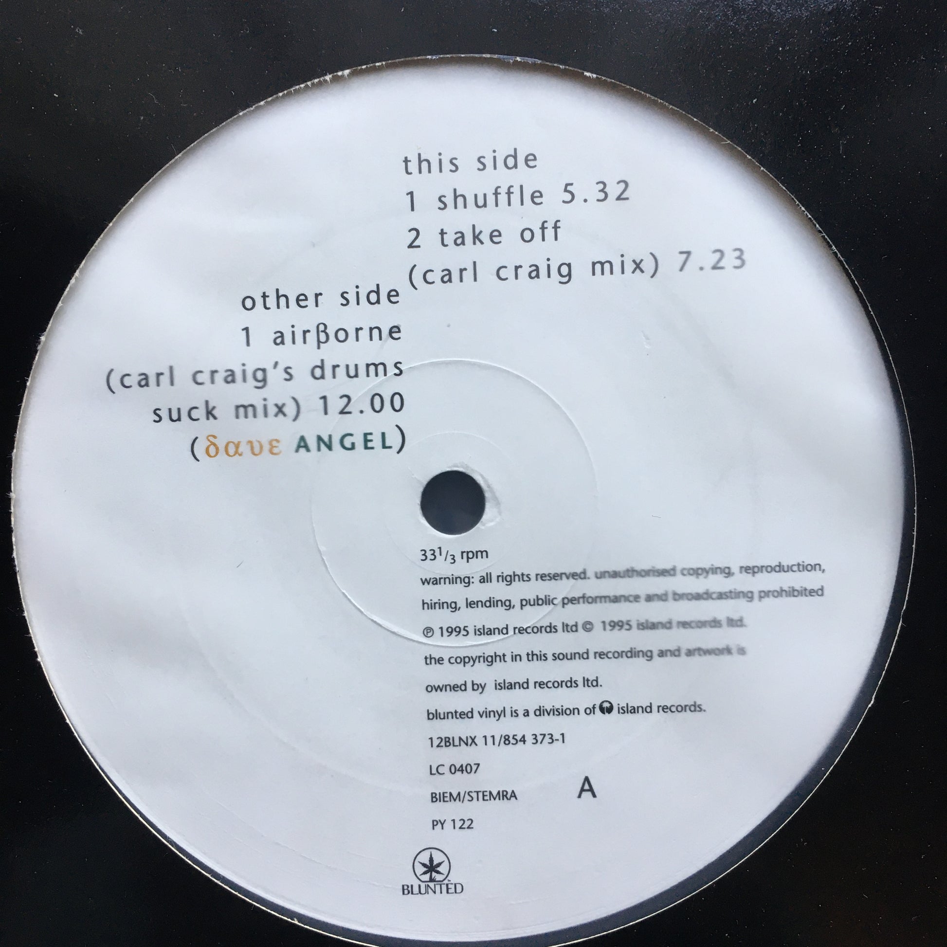 Dave Angel – Handle With Care E.P - monads records