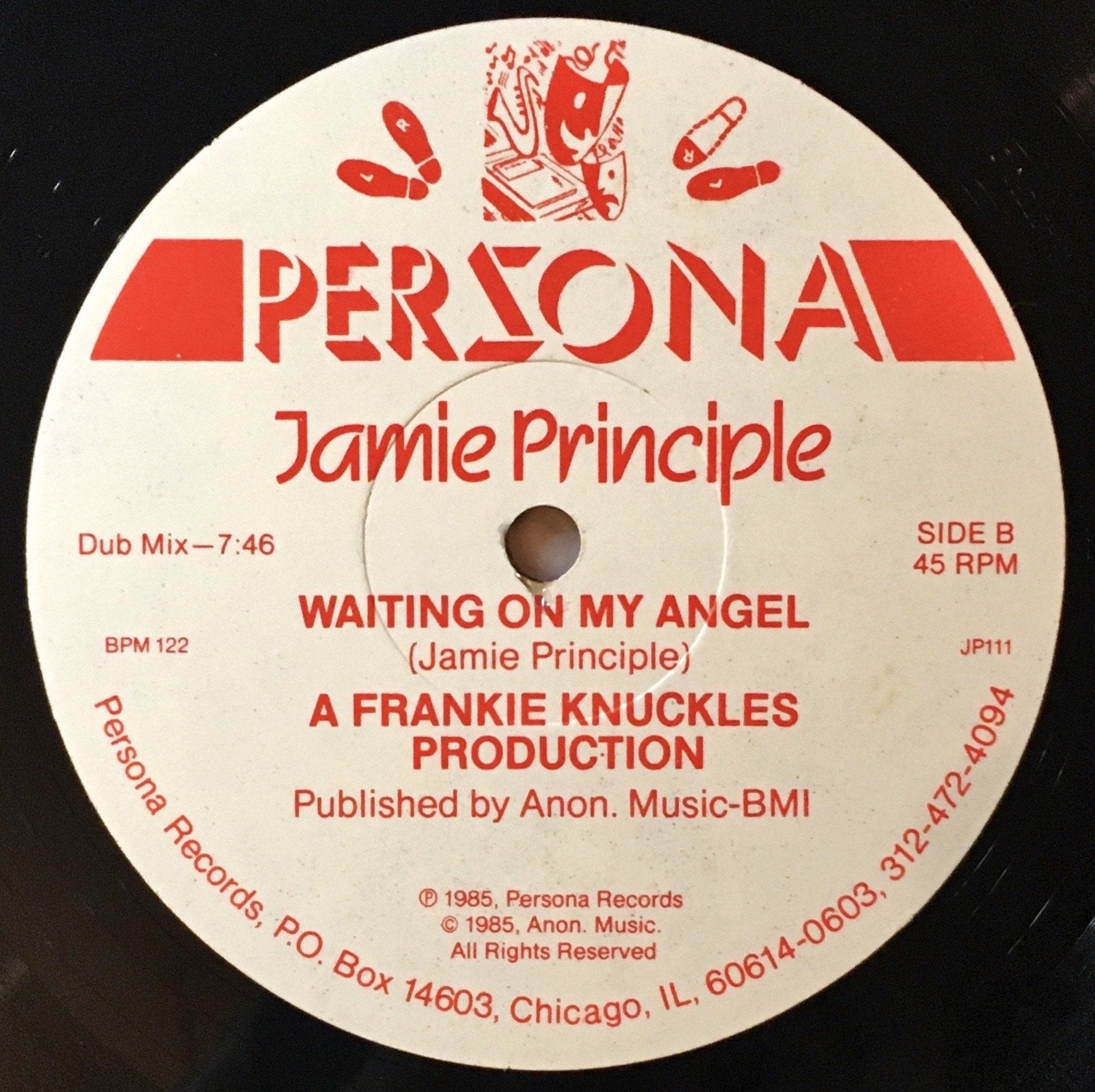 Jamie Principle – Waiting On My Angel - monads records