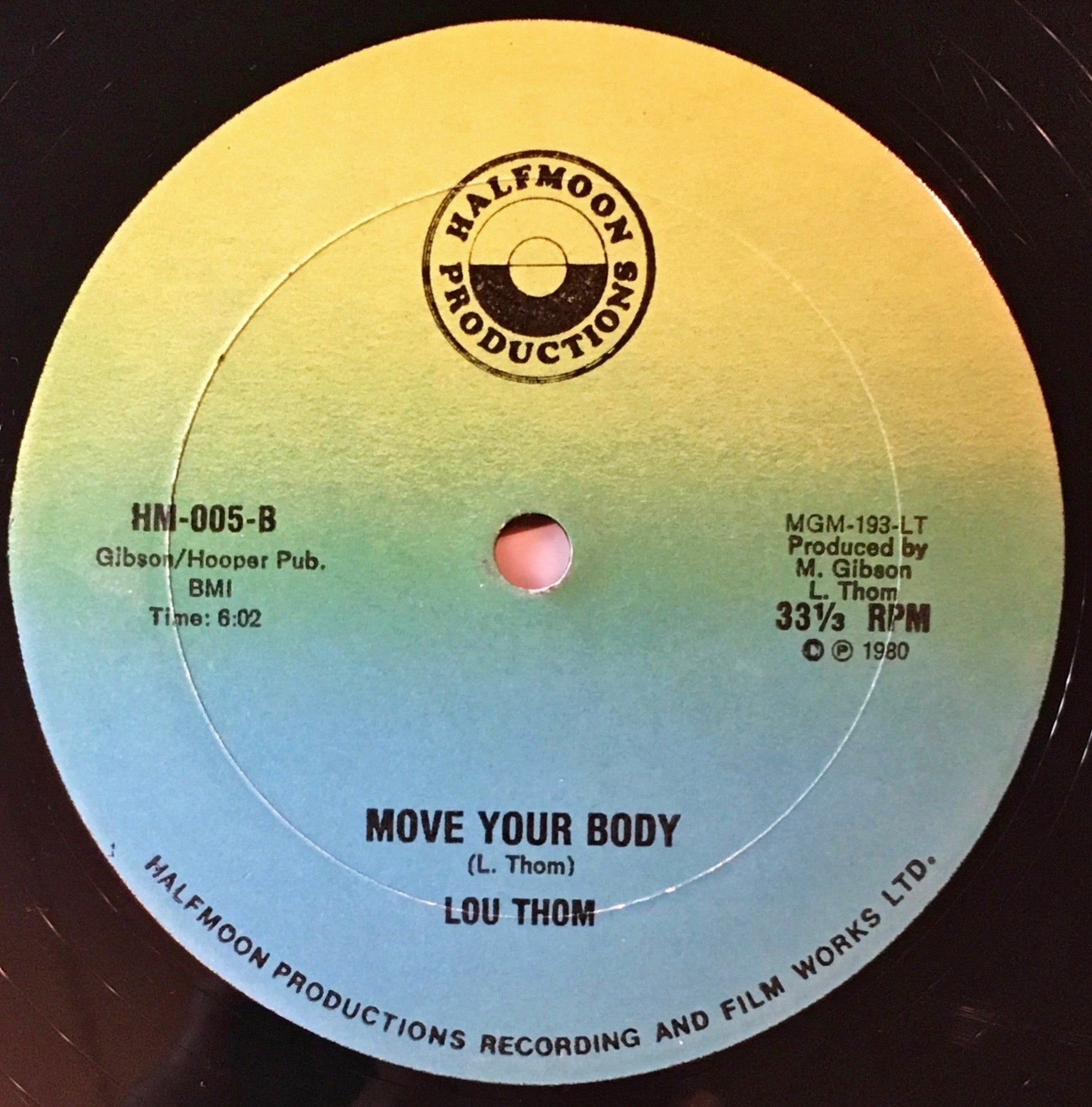 Lou Thom – Do Your Own Thing - monads records