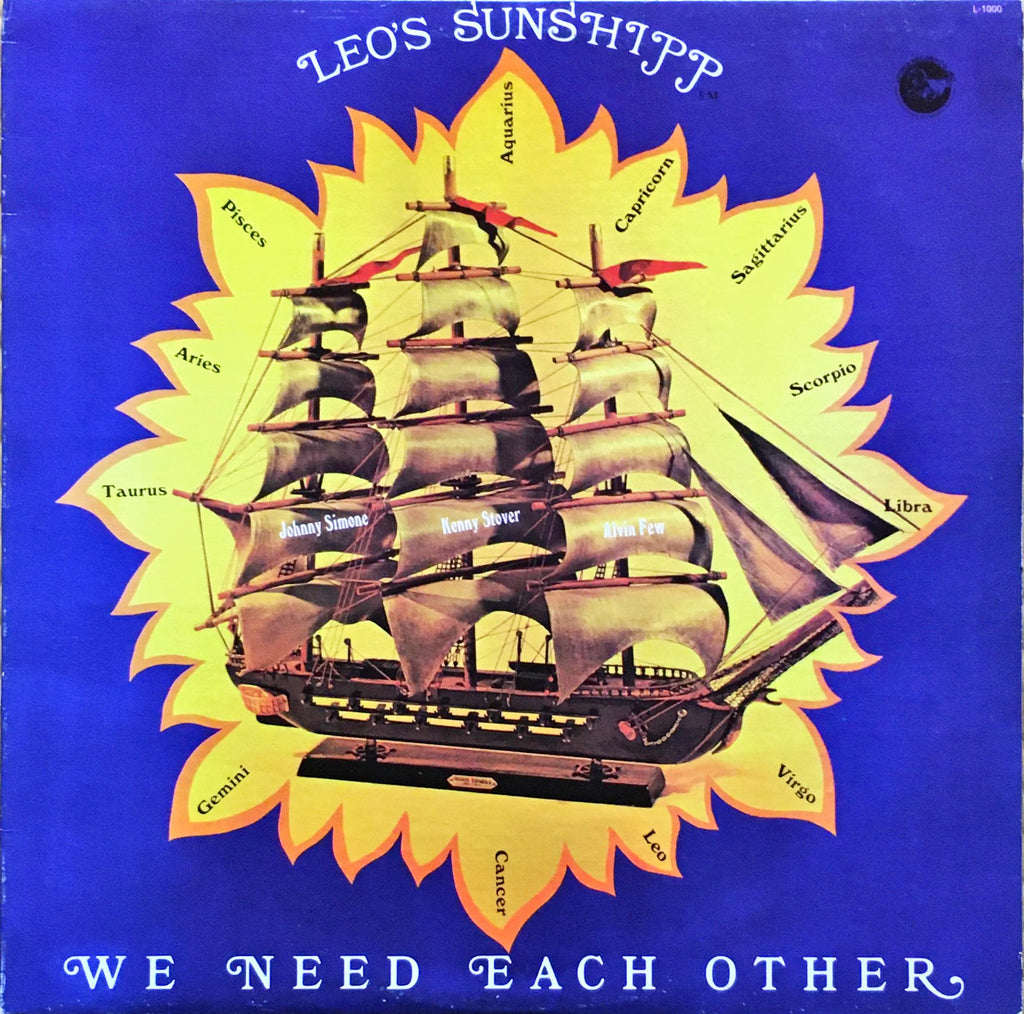 Leo's Sunshipp ‎– We Need Each Other - monads records