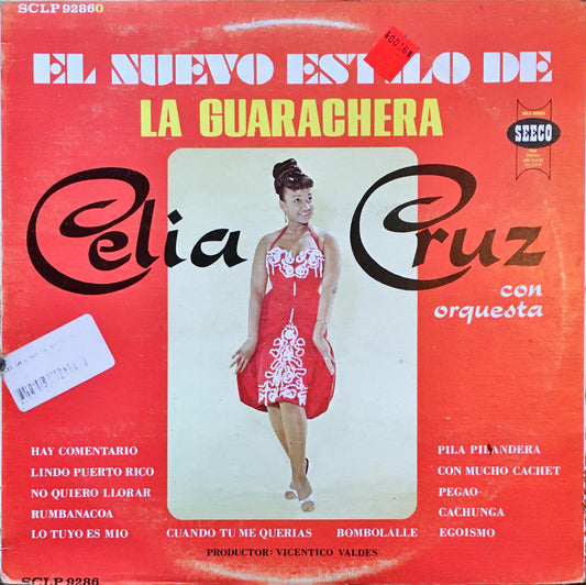 Celia Cruz – El Nuevo Estilo De La Guarachera LP image front