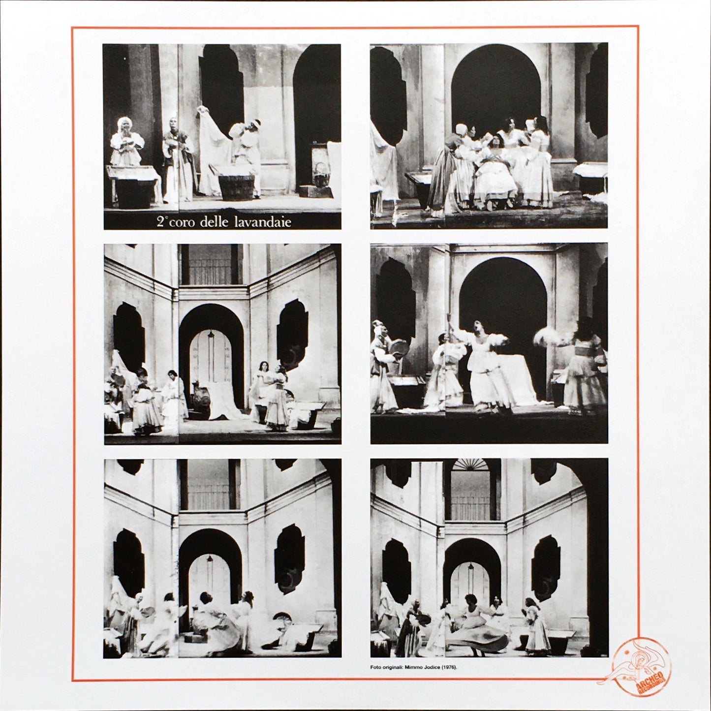 Roberto De Simone Con la Partecipazione Della Nuova Compagnia Di Canto Popolare – II° Coro Delle Lavandaie 12inch single INSERT image front