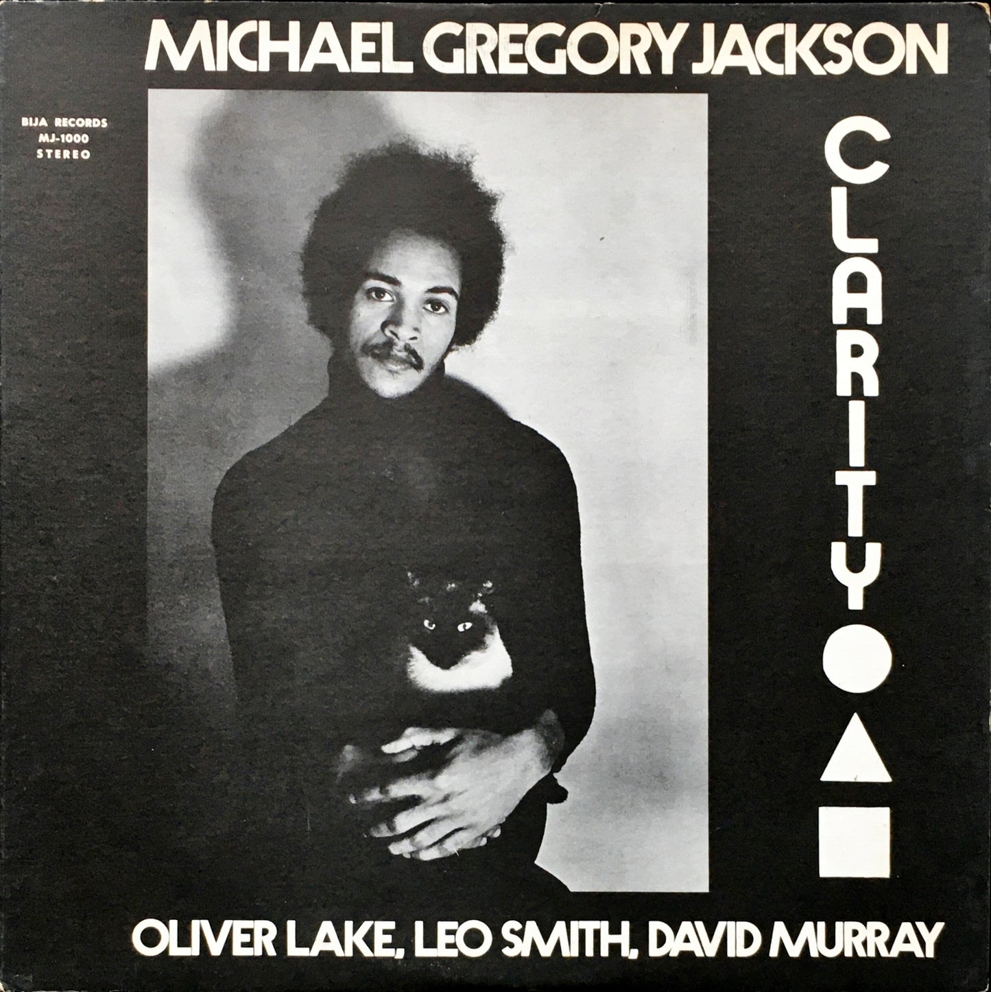 Michael Gregory Jackson, Oliver Lake, Leo Smith, David Murray – Clarity LP sleeve image front