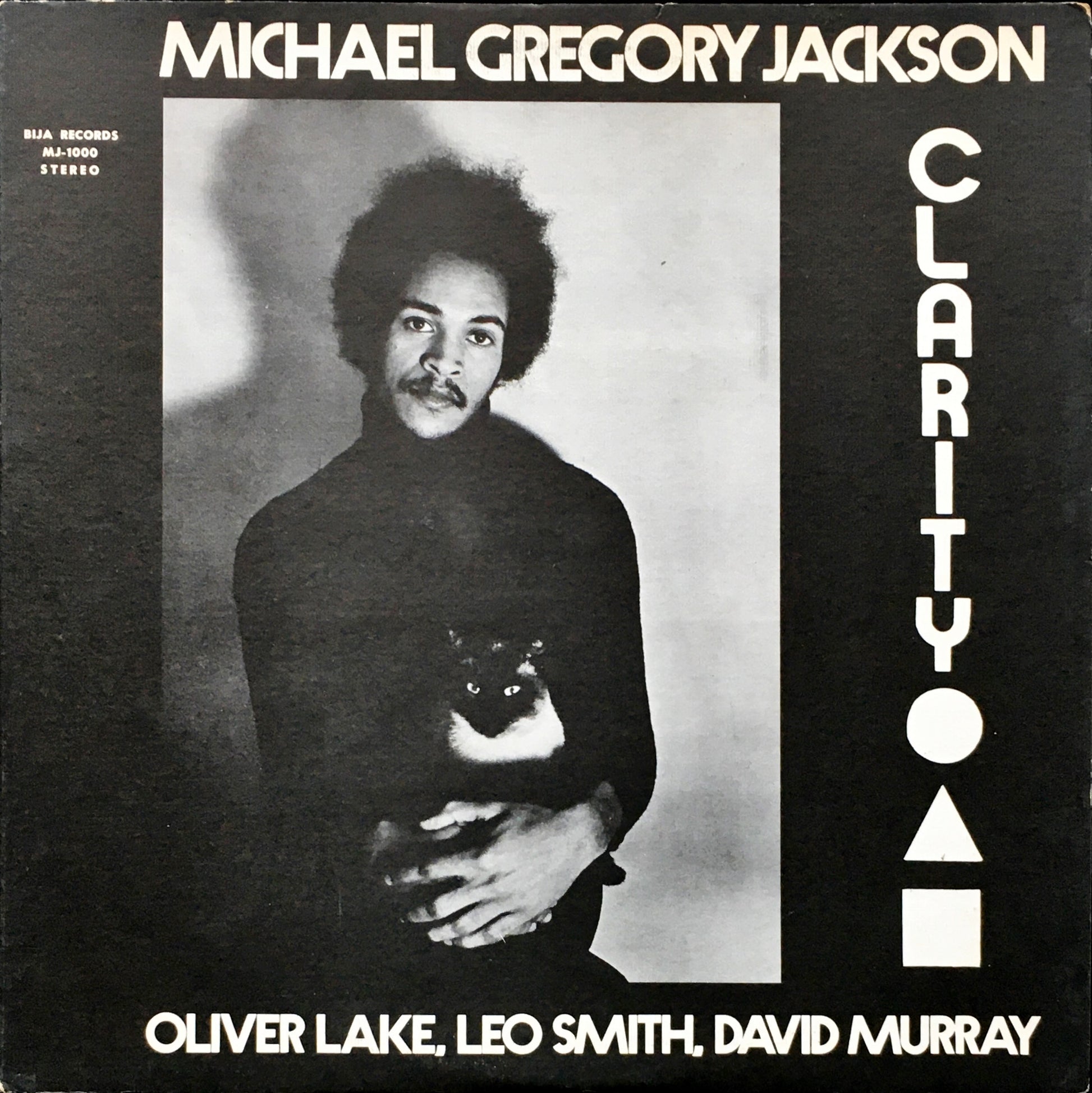 Michael Gregory Jackson, Oliver Lake, Leo Smith, David Murray – Clarity LP sleeve image front