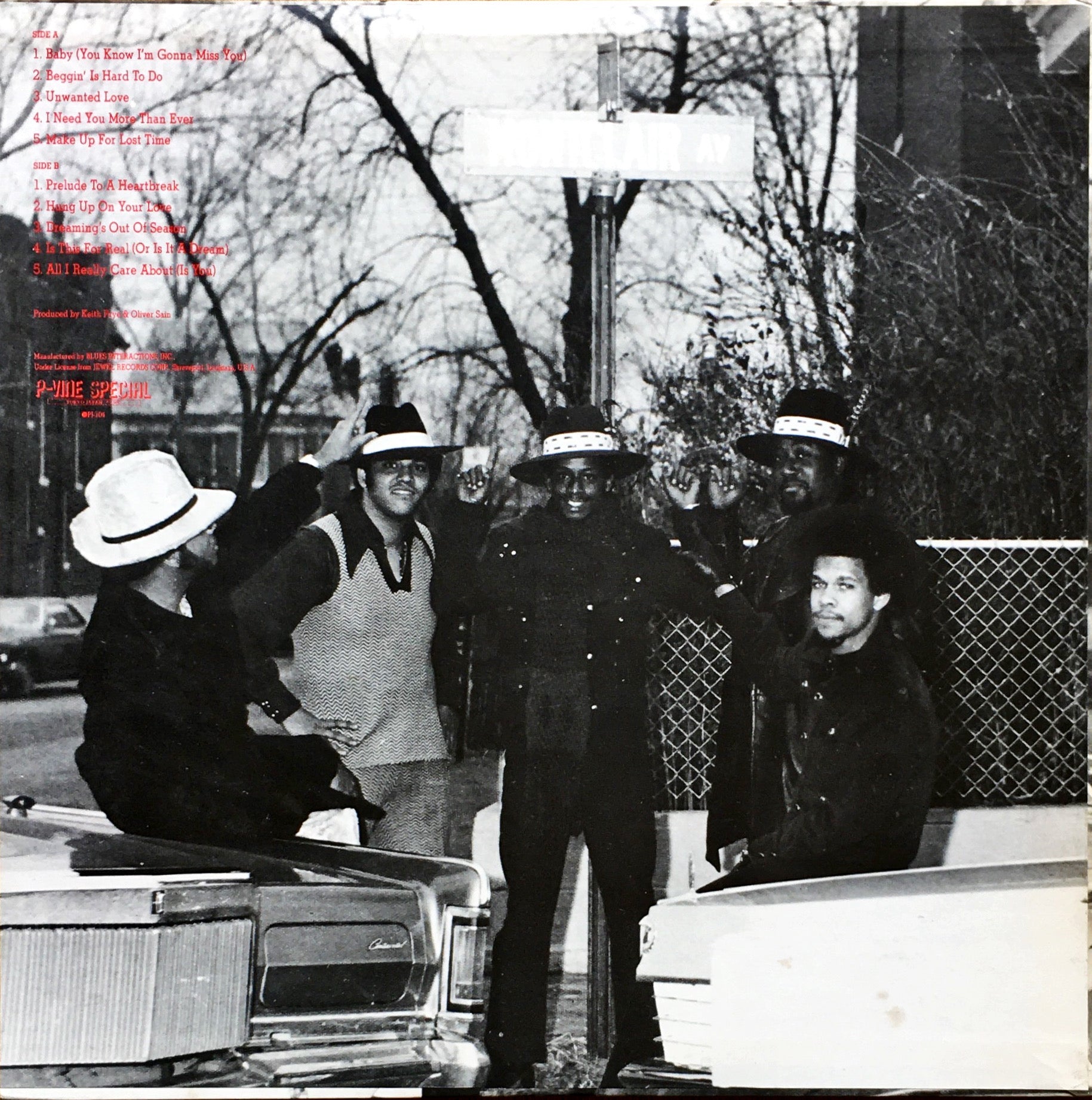 The Montclairs – The Montclairs LP image back