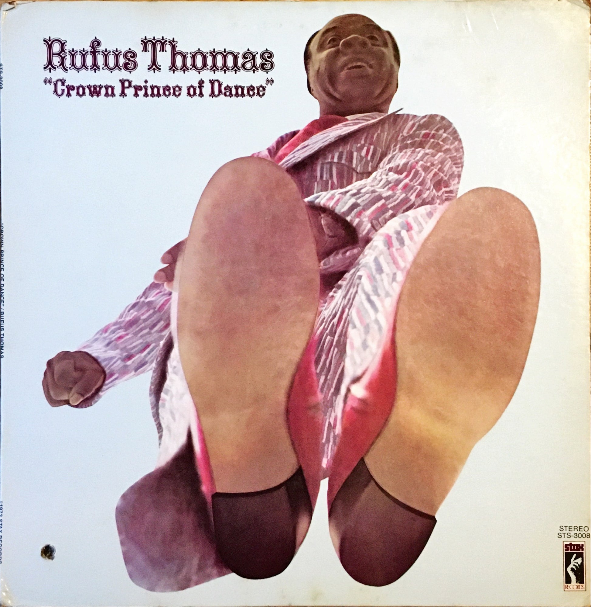 Rufus Thomas – Crown Prince Of Dance LP sleeve image front