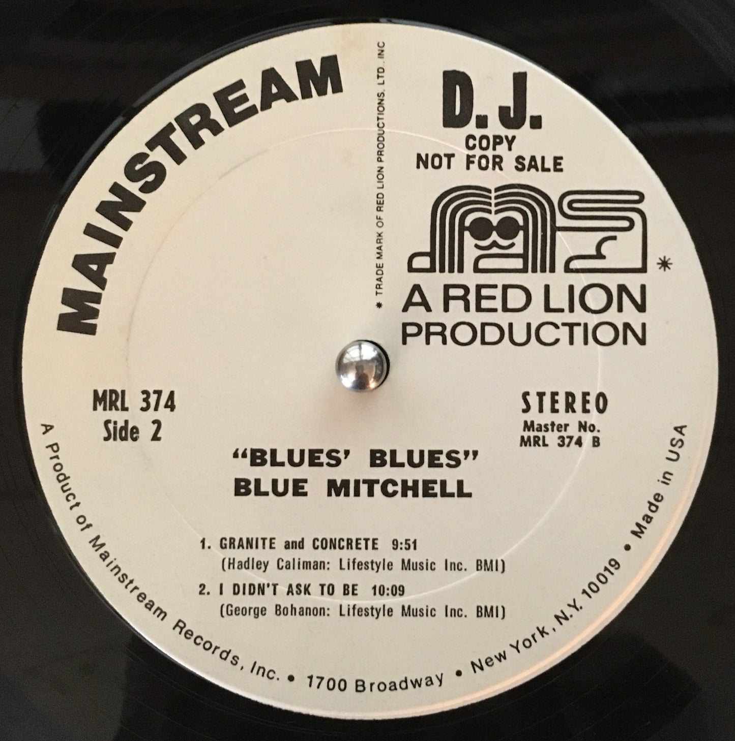 Blue Mitchell – Blues' Blues