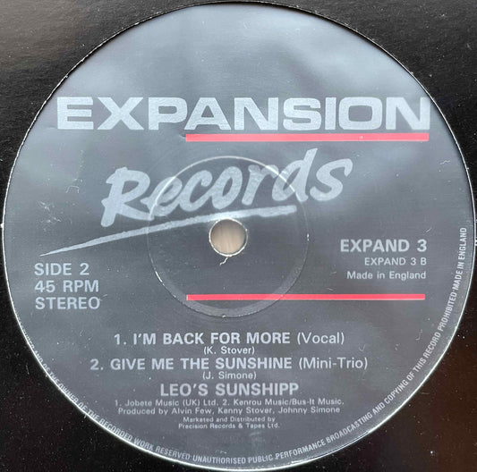Leo's Sunshipp – Give Me The Sunshine 12inch single image back
