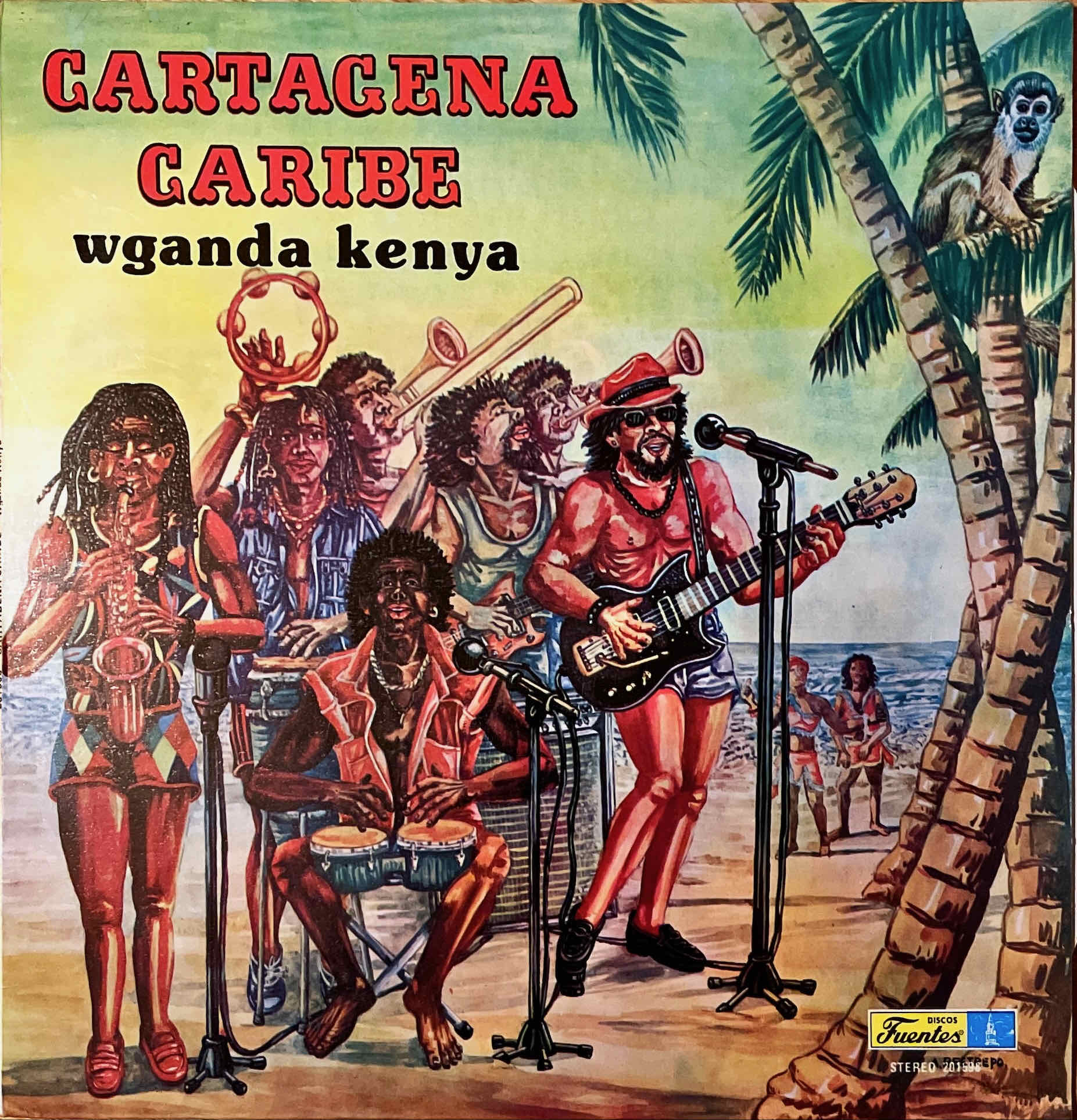 Wganda Kenya – Cartagena Caribe LP sleeve image front