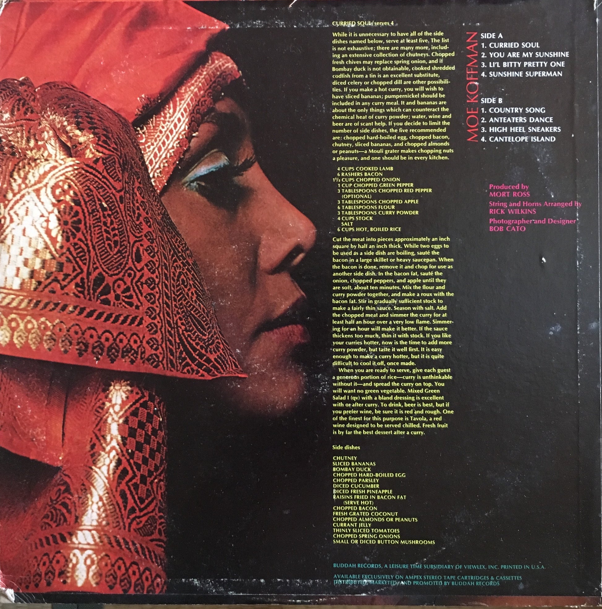 Moe Koffman – Moe's Curried Soul - monads records