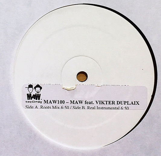 MAW Featuring Vikter Duplaix – Reality - monads records