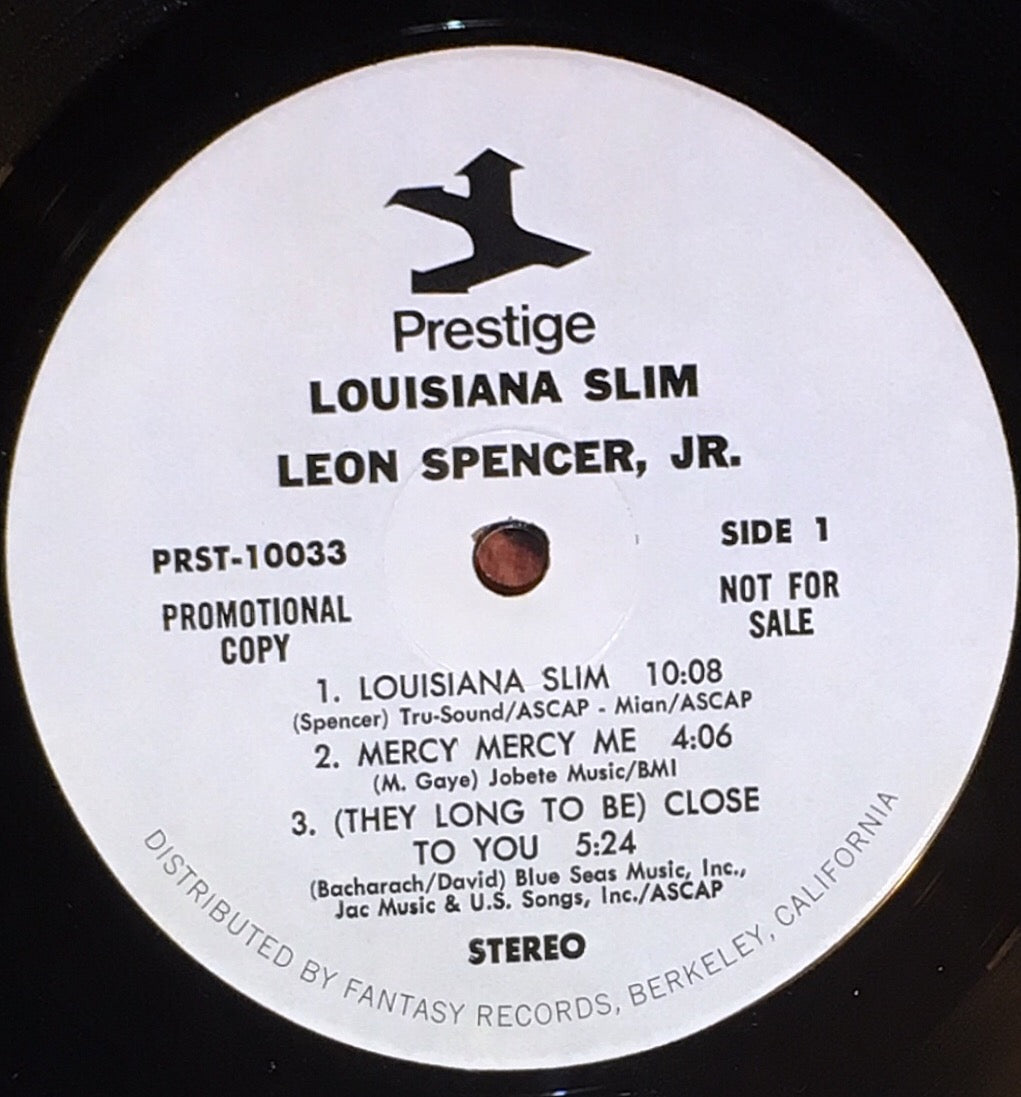 Leon Spencer – Louisiana Slim - monads records