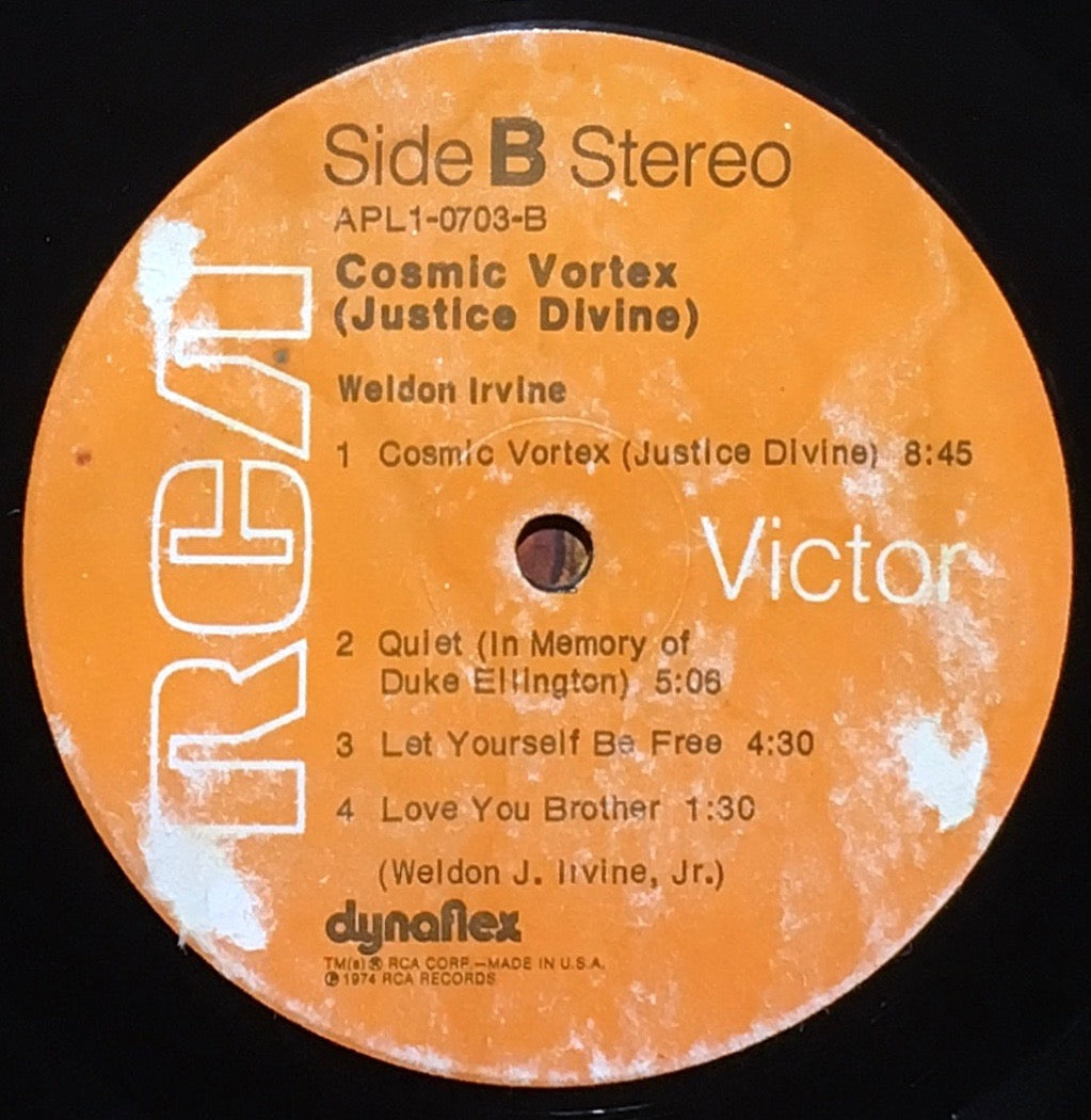 Weldon Irvine – Cosmic Vortex (Justice Divine) - monads records