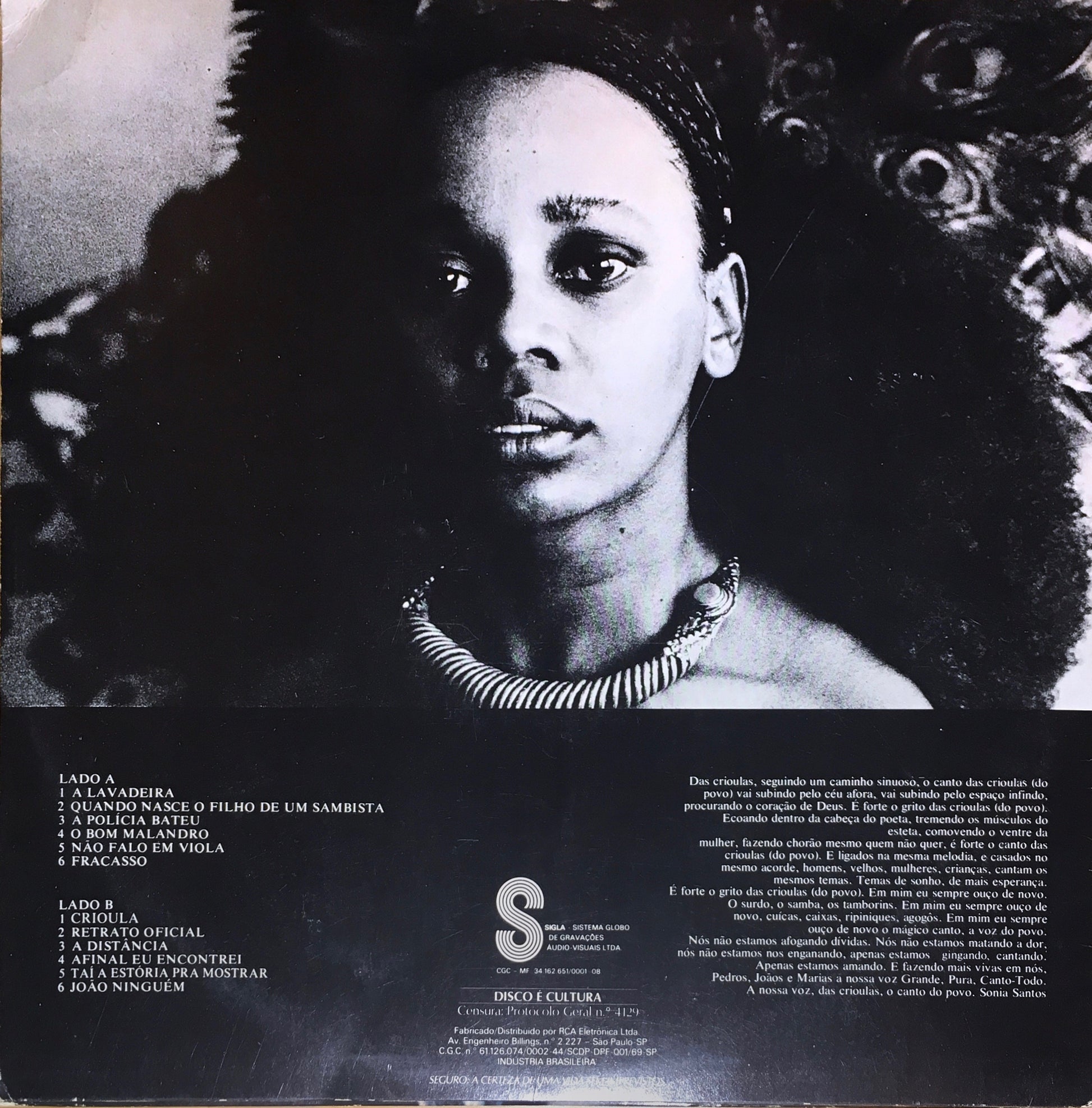 Sonia Santos – Crioula - monads records