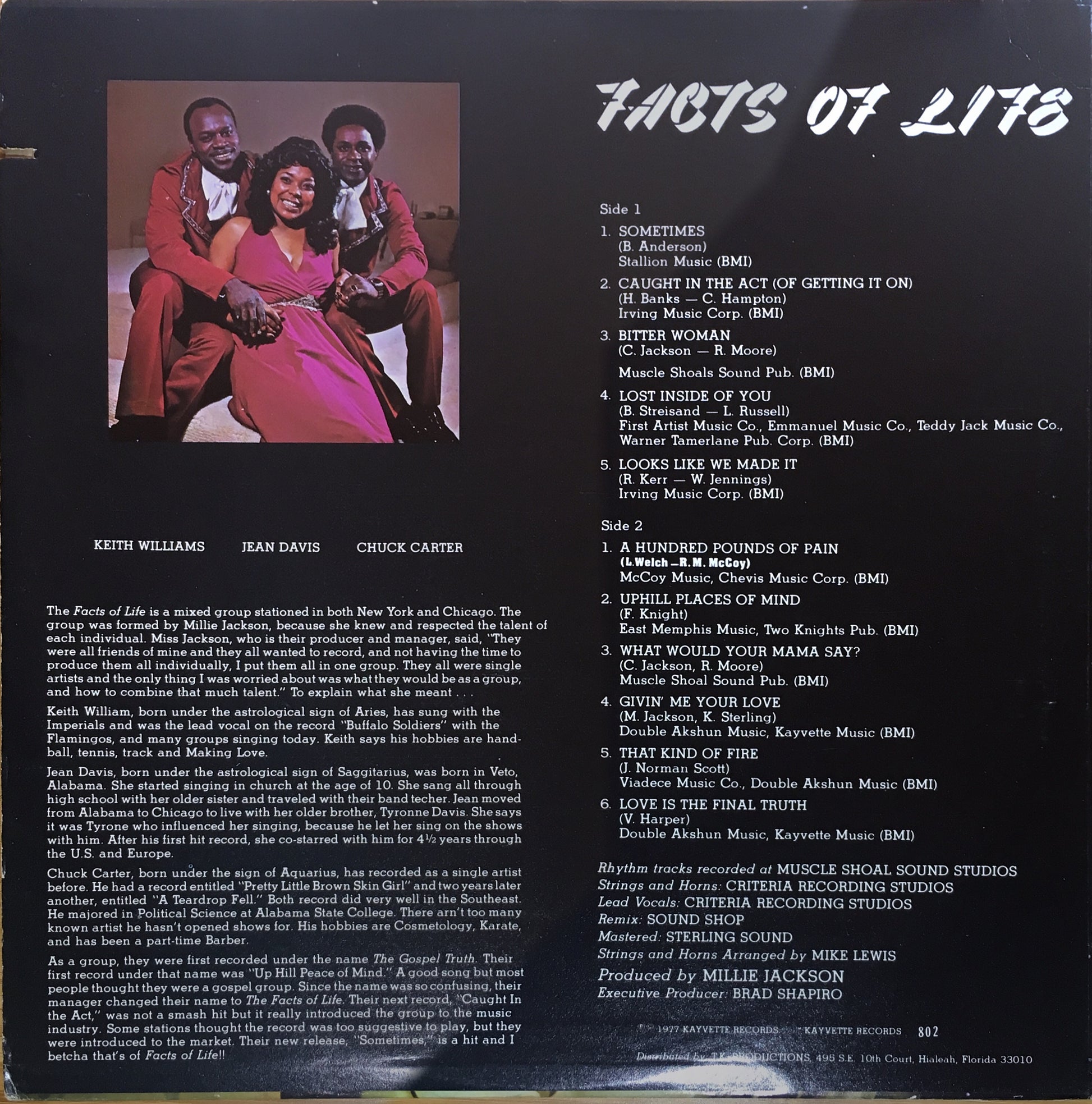 Facts Of Life – Sometimes - monads records