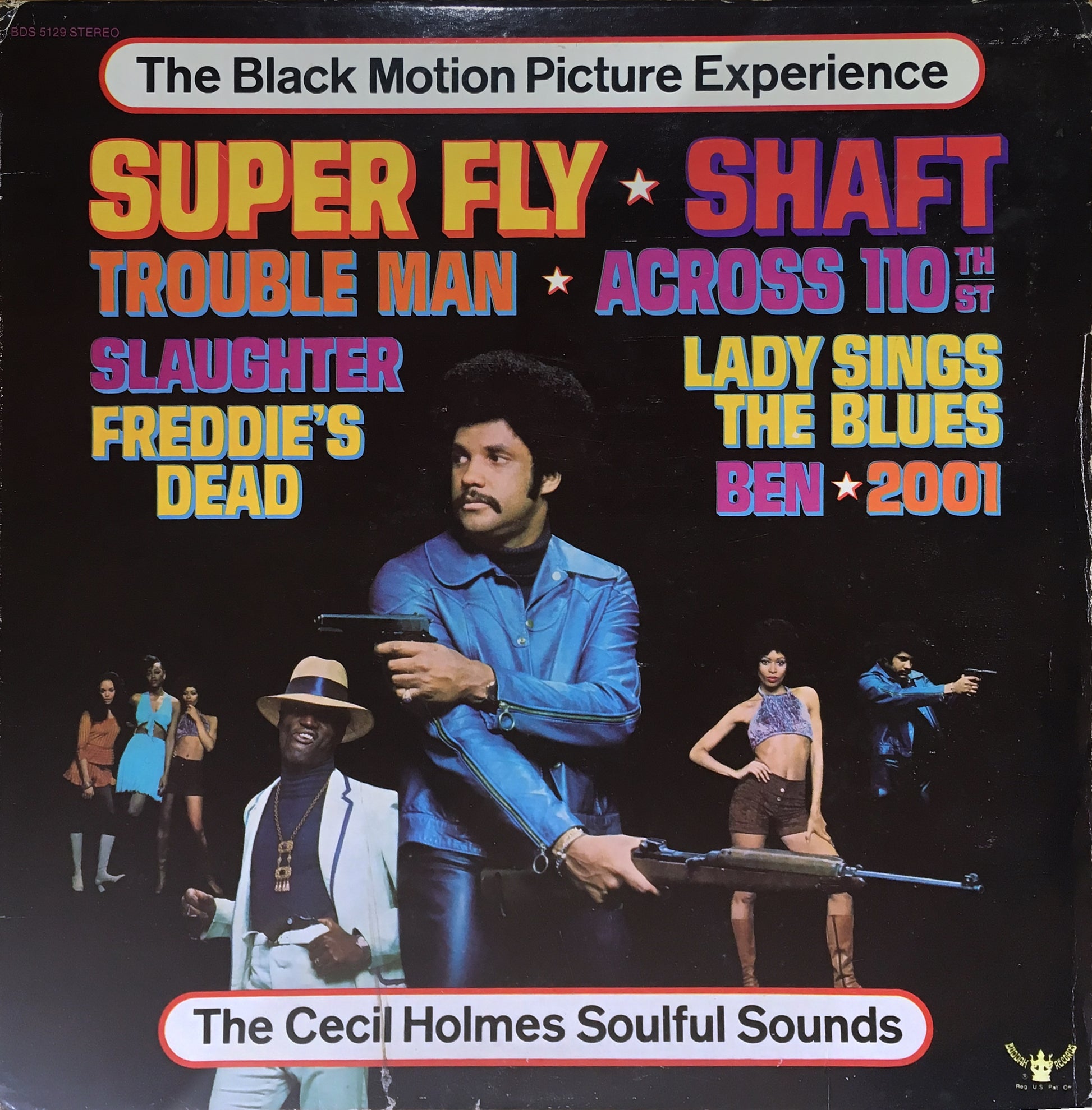 The Cecil Holmes Soulful Sounds – The Black Motion Picture Experience - monads records