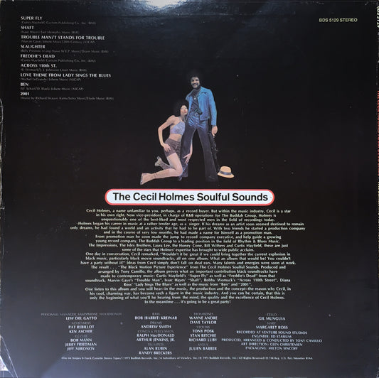The Cecil Holmes Soulful Sounds – The Black Motion Picture Experience - monads records