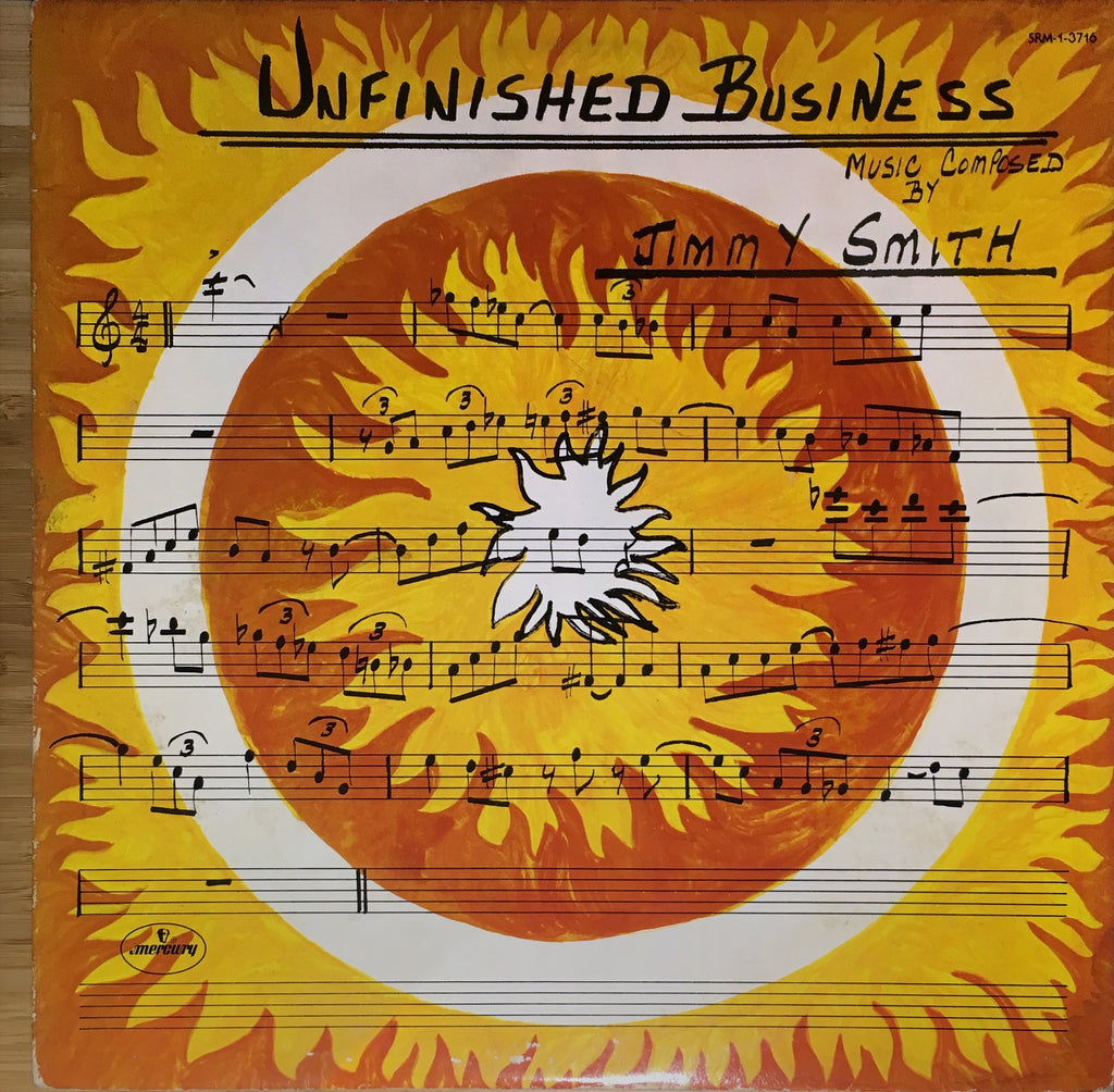 Jimmy Smith ‎– Unfinished Business - monads records
