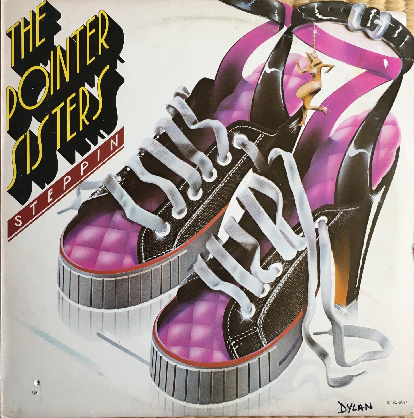 The Pointer Sisters – Steppin' LP sleeve image front