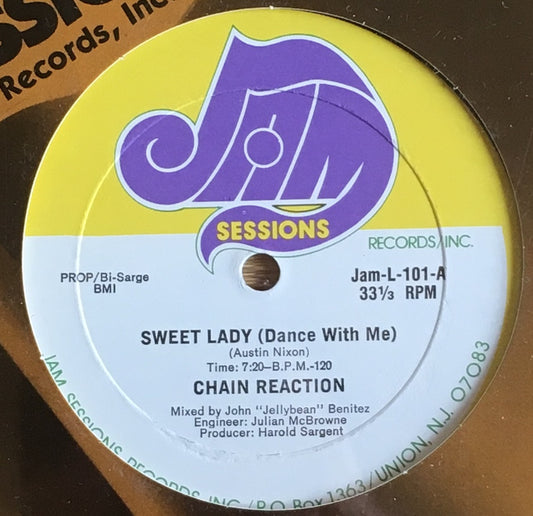Chain Reaction – Sweet Lady (Dance With Me) - monads records