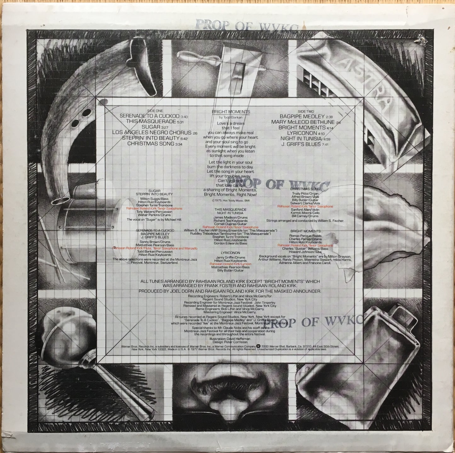 Rahsaan Roland Kirk – Kirkatron - monads records