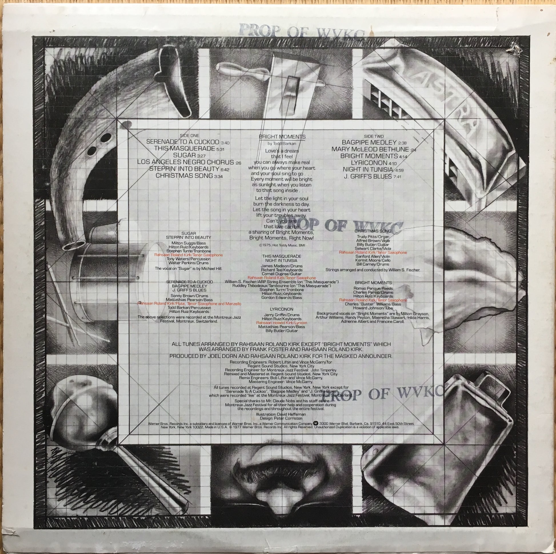 Rahsaan Roland Kirk – Kirkatron - monads records