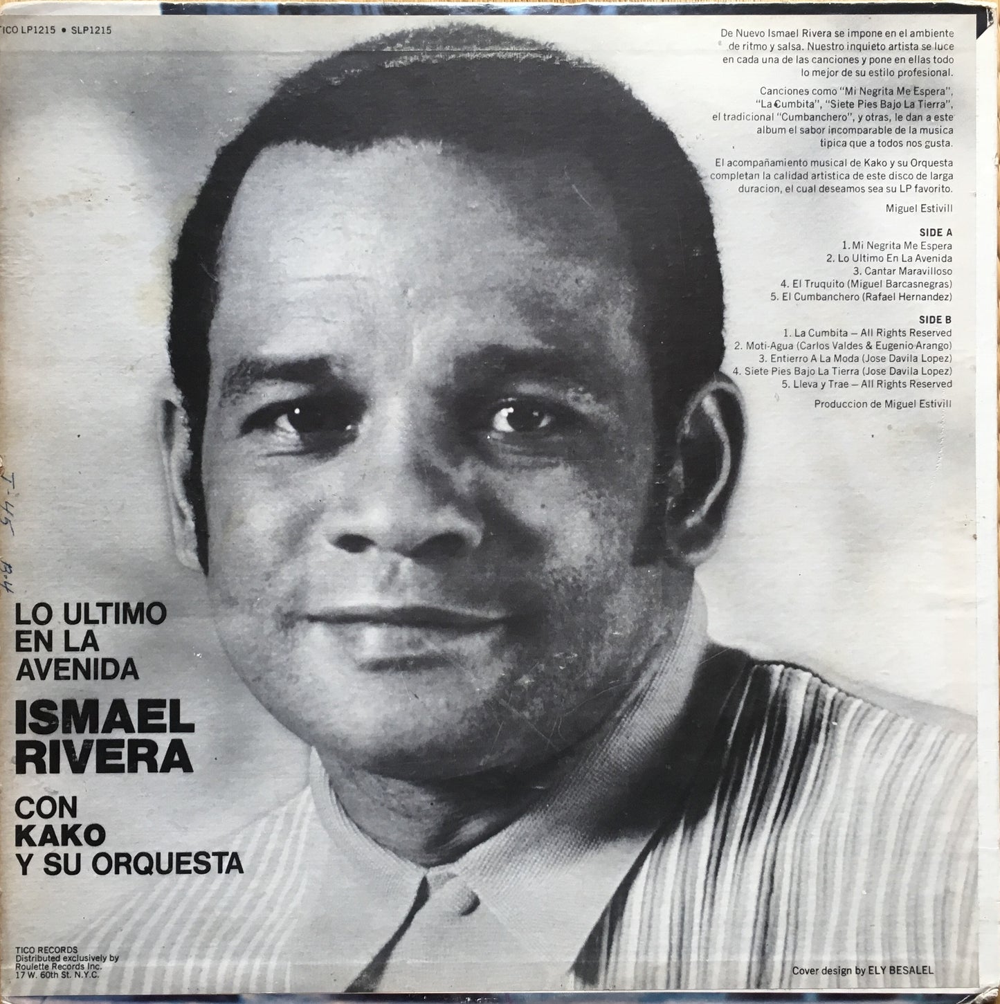 Ismael Rivera Con Kako Y Su Orchestra – Lo Ultimo En La Avenida - monads records