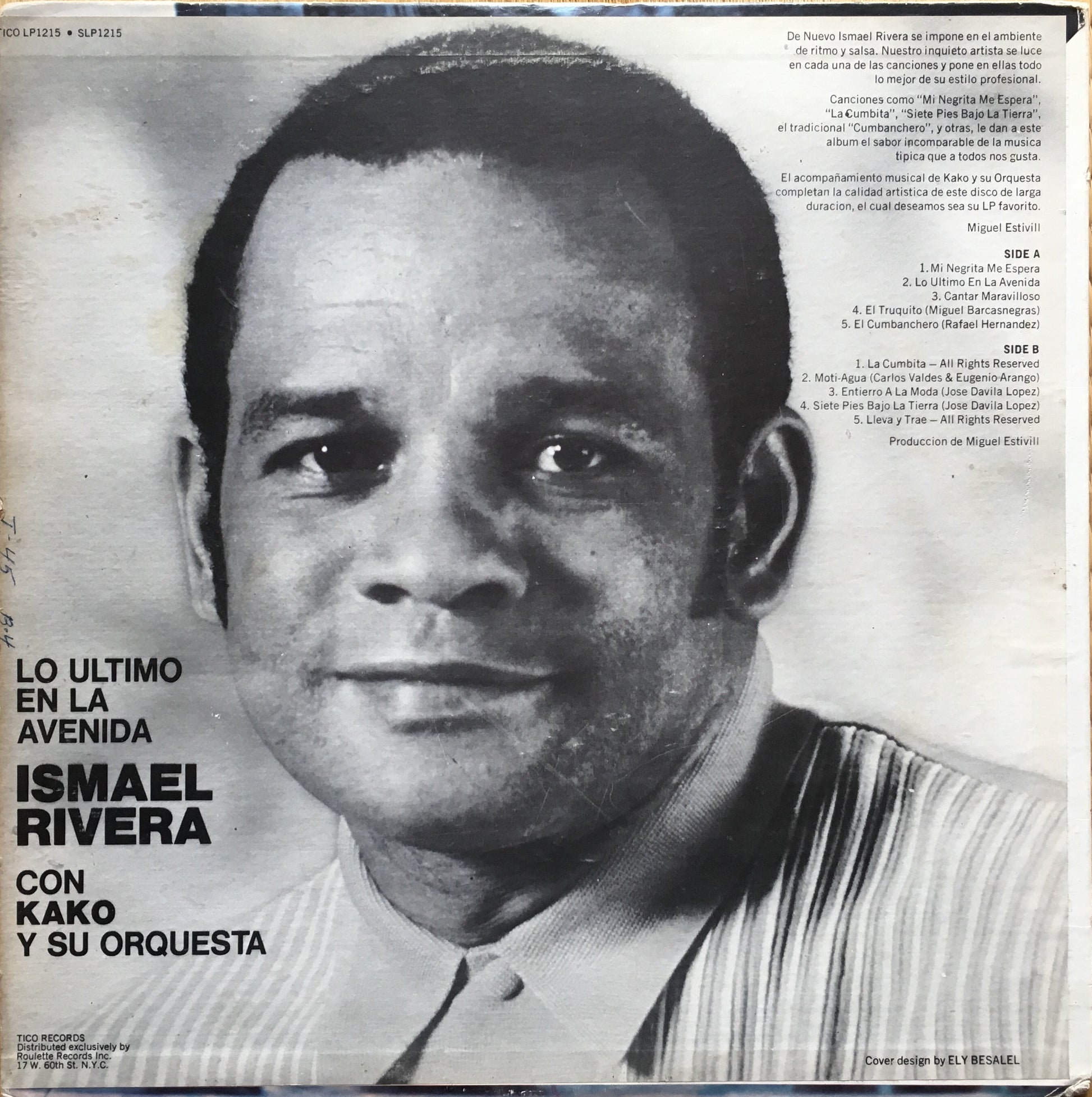 Ismael Rivera Con Kako Y Su Orchestra – Lo Ultimo En La Avenida - monads records