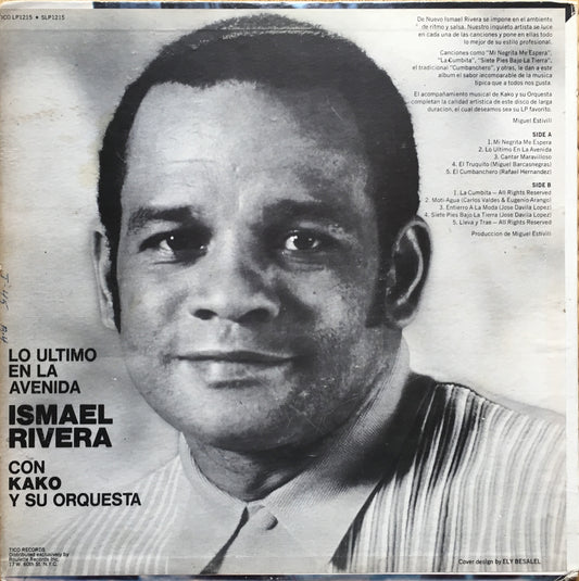 Ismael Rivera Con Kako Y Su Orchestra – Lo Ultimo En La Avenida - monads records